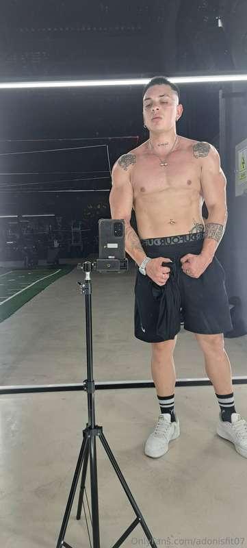 Hello baby, here comes your hottest fit Latino with a big co..