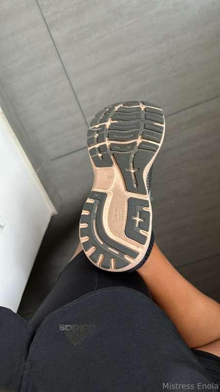 Hey, 
I’m going on a run in a minute. 
You better lick my sh..