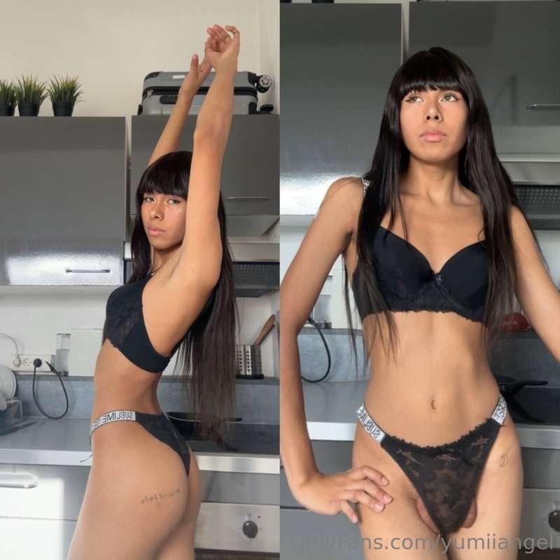 She’s tiny, she’s sexy, and she’s got a BIG surprise 😈🔥@Tsca..