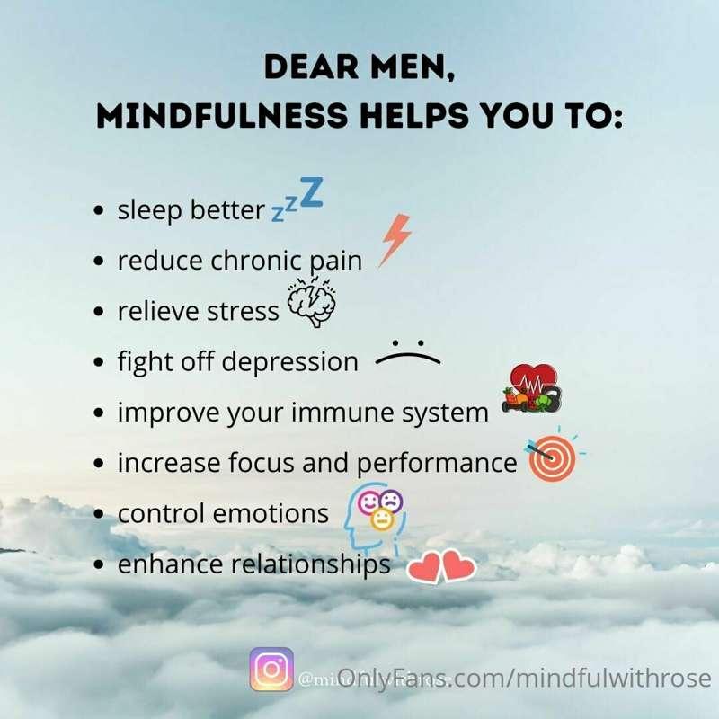 Mindfulness is being in the zone where you are aware of what..