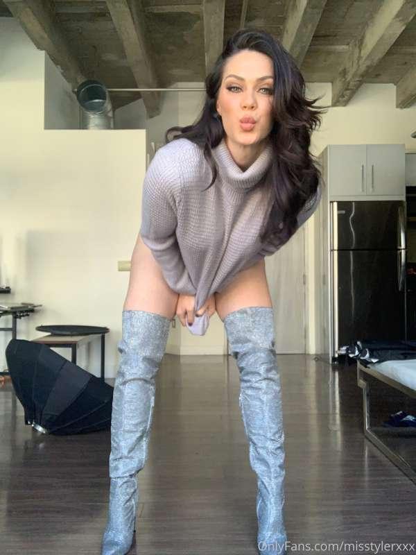I LOVE thigh high boots. I think they’re so sexy. Should I s..