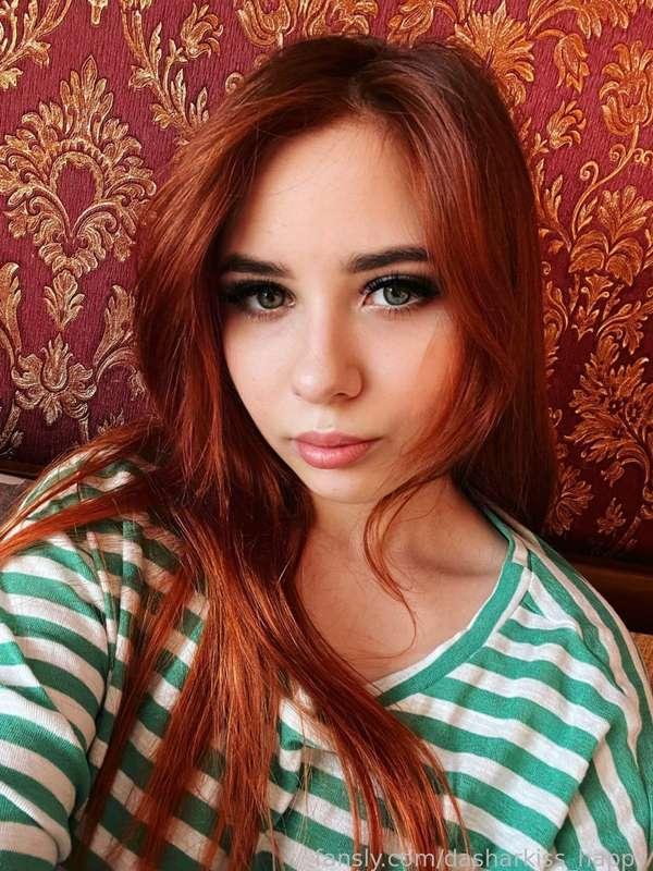 What do you see in my eyes?😘💋#beautiful #ginger #cuteface #cutie #greeneyes #legalteen #naughtygirl