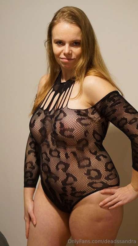 1 piece mesh lingerie, im not sure if i like it or not. What..