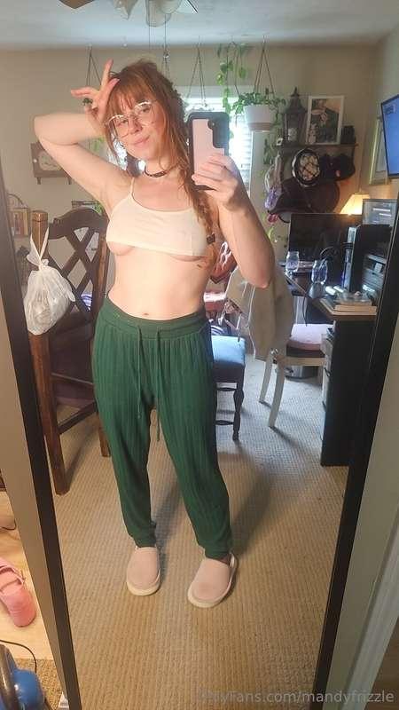 I'm gross and doing chores today