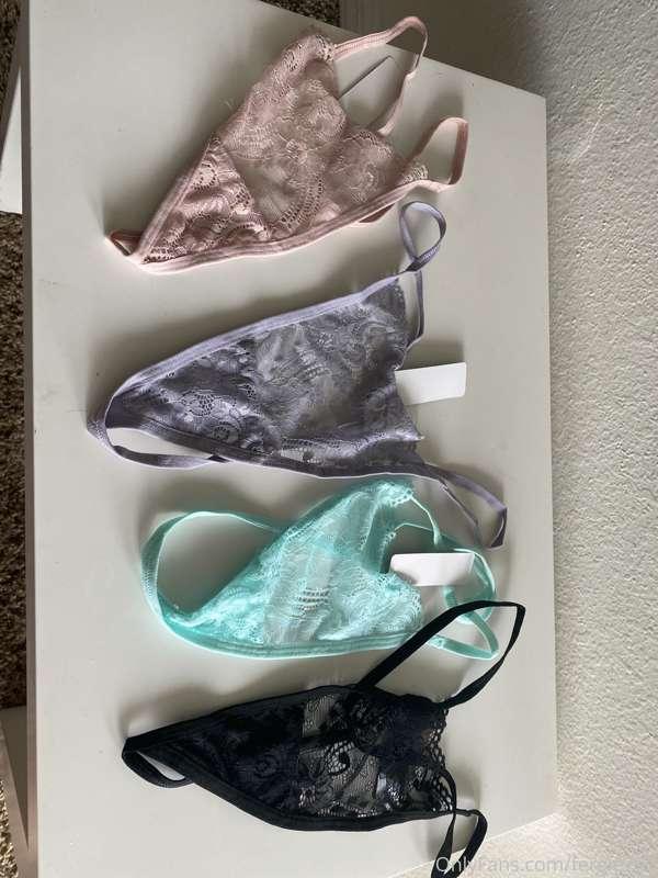 Had a few people ask if I sell panties and I do! 
These are ..