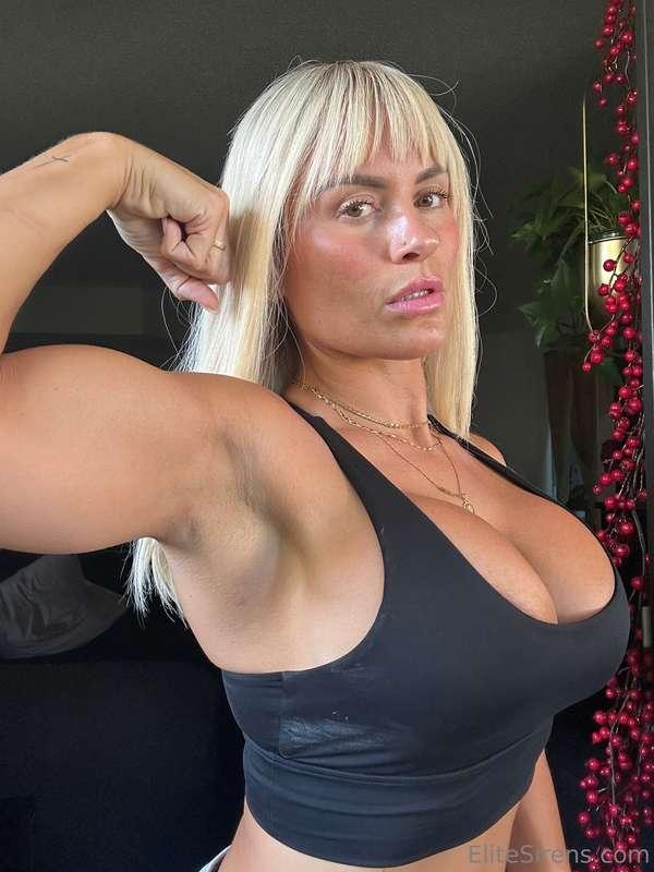 Feeling pumped and ready to dominate 😈