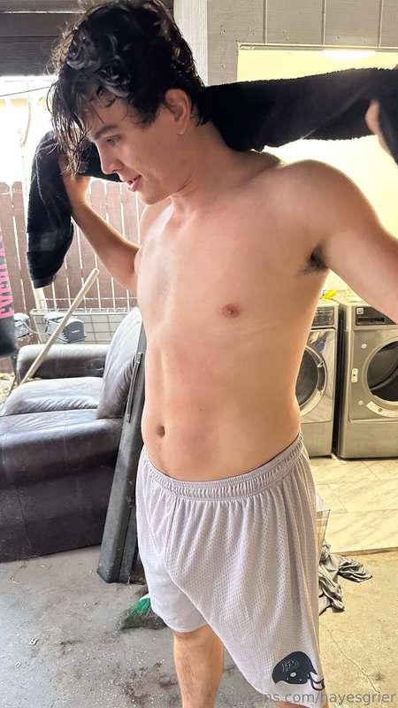 anybody working out today? felt motivated this morning