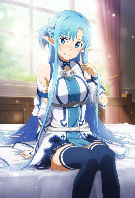 [Request] アスナ / Asuna (ALO) NTR (52 Pics)