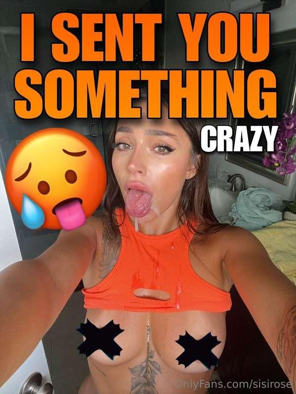 ### WANNA SEE SOMETHING ***CUM*** CRAZY? 👀
just wait till yo..