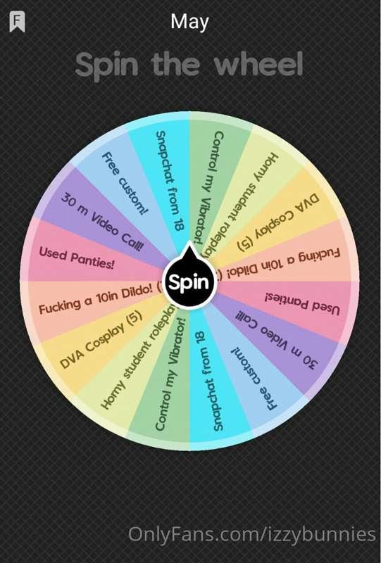 🎡🧚‍♂️🌞 ***Spin the Wheel, May Edition*** 🌞🧚‍♂️🎡  Yes, it’s b..