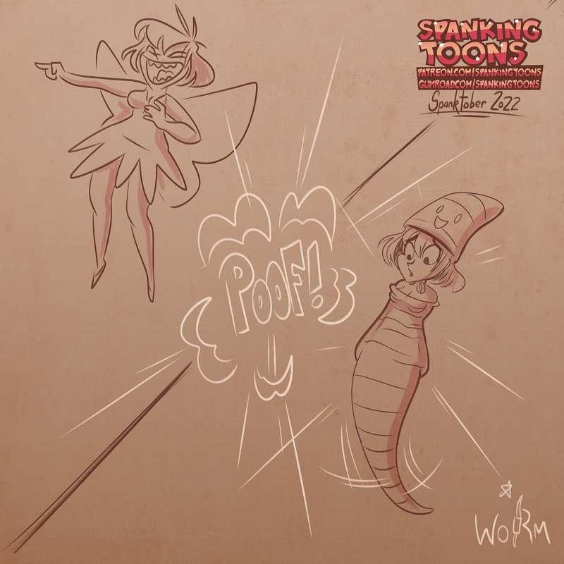 Spanktober22 - 25. Worm