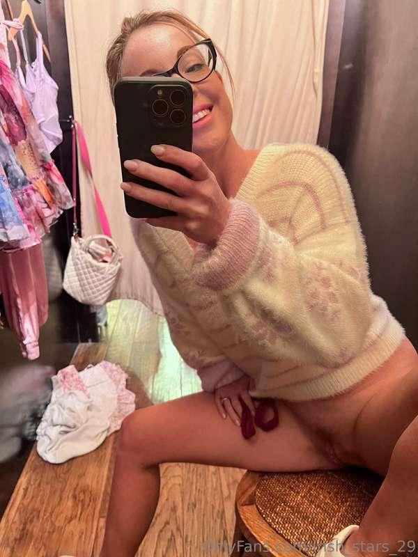 Wishing you were in this changing room with me right now!