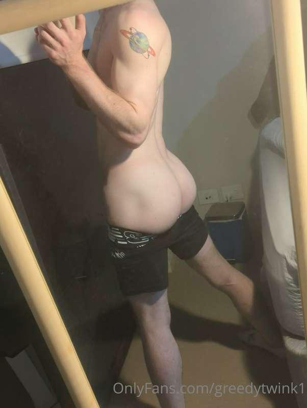 I don't have a caption, but I do have more ass pics for you