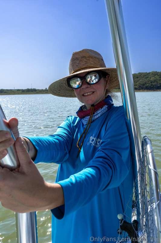 Before and after leaving the boat launch! Always excited to ..