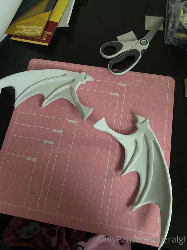 just wanted to share some WIP photos of lilith! thank u so m..