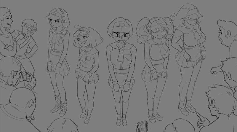 Food Girls WIP