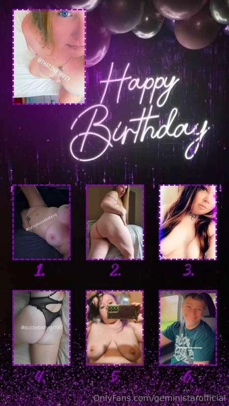 CELEBRATE OUR GIRLS BIRTHDAY! 🎂🎂 BIRTHDAY GIRL 🎂💜 @that.one...