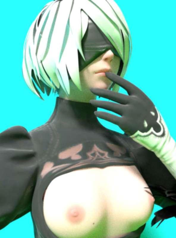 2B test on Blender 3D