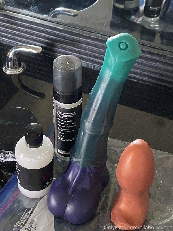 On set for Evilangel again, I got to bring toys