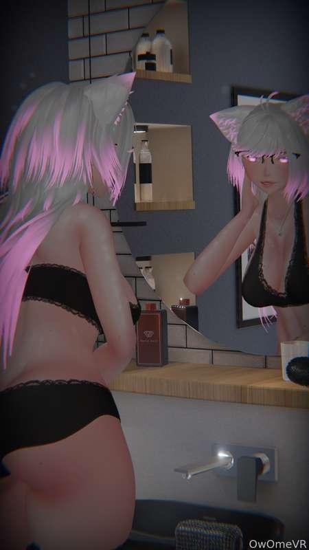 Getting ready for the day~💕

All my stuffs: https://linktr.ee/OwOmeVR

#hentai #anime #vtuber #lewdtuber 
#ass #lewd #nsfw #nude #fyp #abs #free