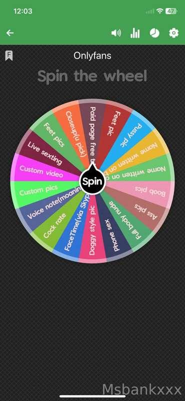 1 spin $5
3 spins $10
5 spins $15