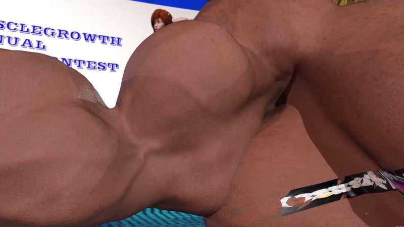 2nd preview of the main animation (The bodybuilding contest)