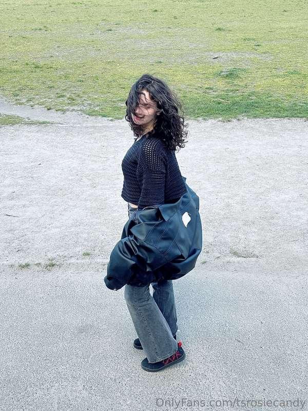 Today I danced with the wind like no one was watching. Laugh..
