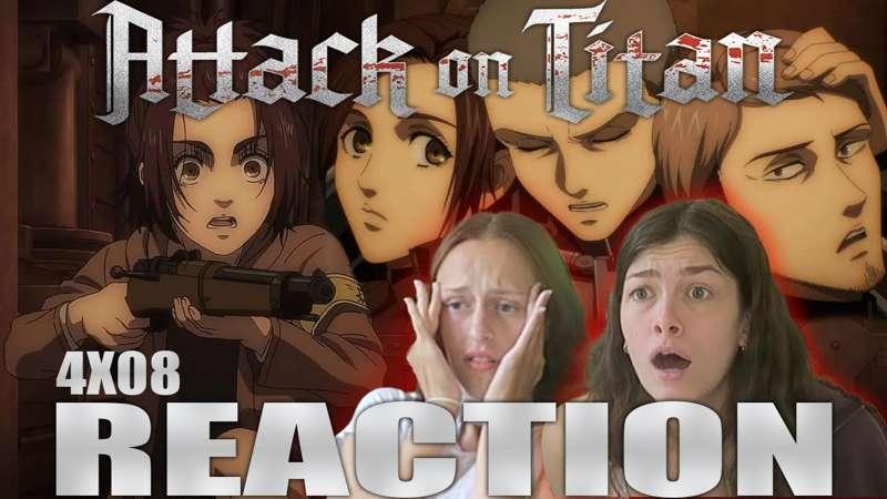 Attack on Titan (SUB) - 4x8 Assassin's Bullet - Reaction