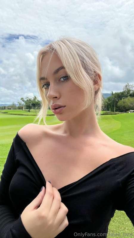 Recently I was walking near the golf courses and I liked one..