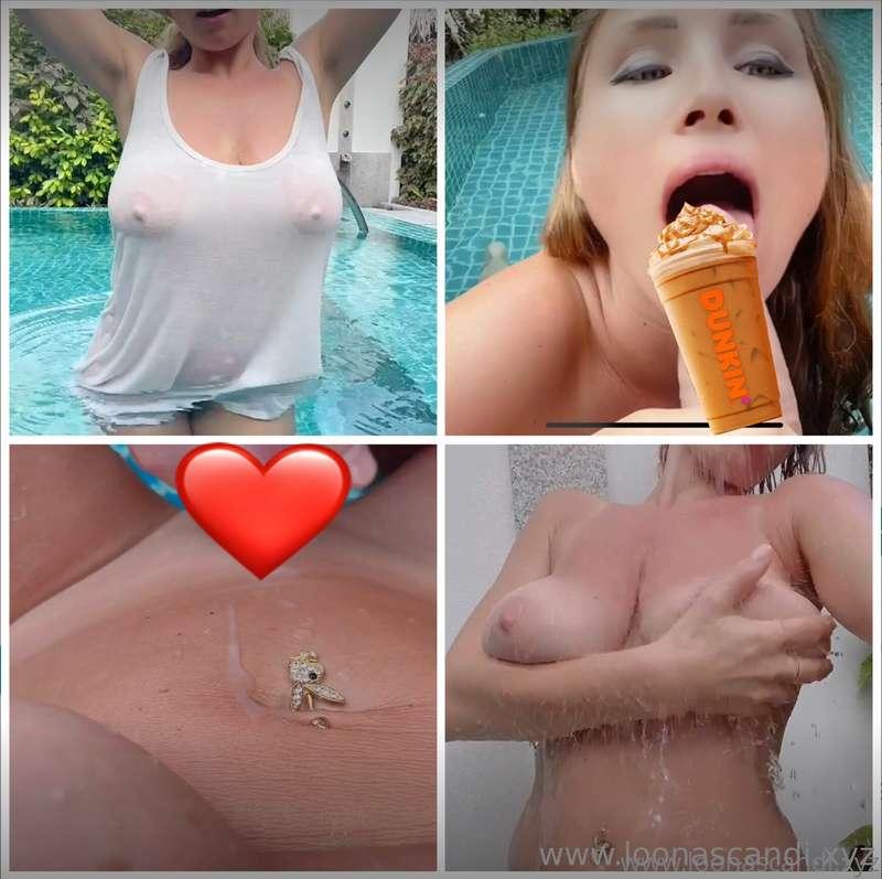 FUCKED IN THE POOLThings got soaked and wild outdoors 😈Start..
