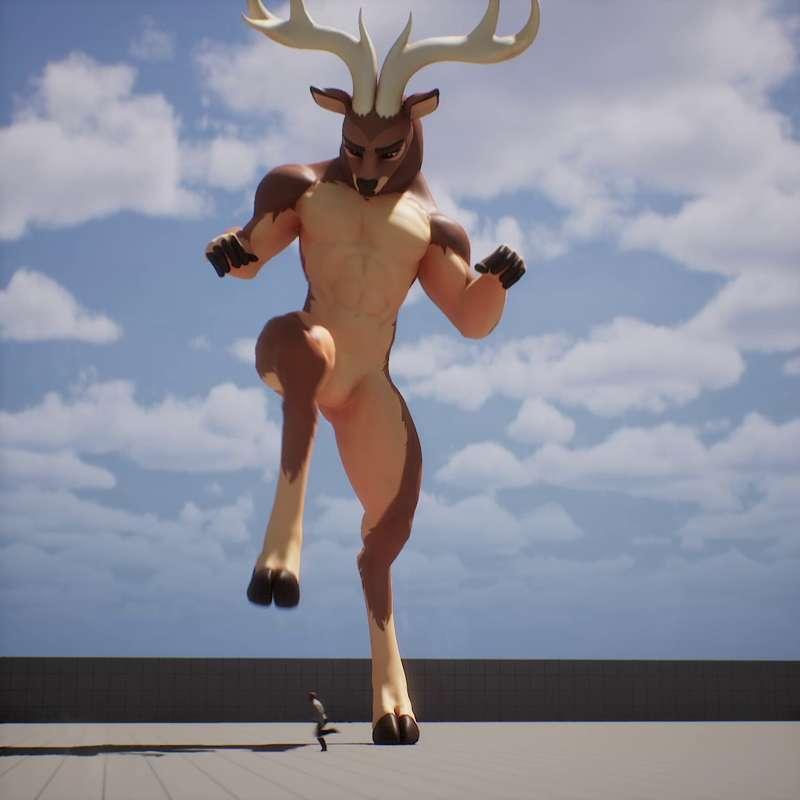 Deer Stomp Human Test