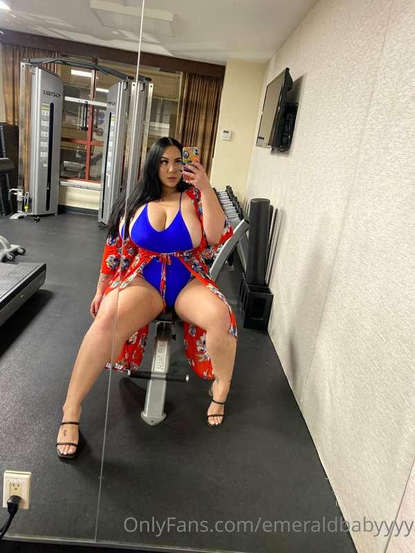 These gym security cameras enjoyed the show 😍