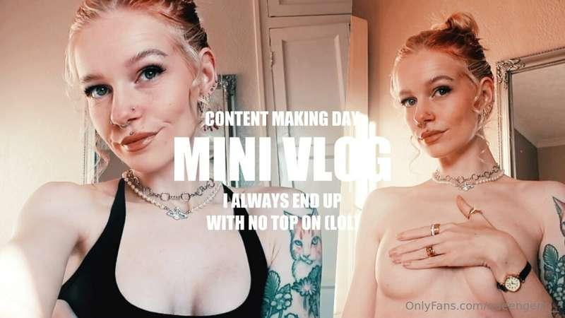 Another mini vlog is coming today 👀 I think this is potentia..