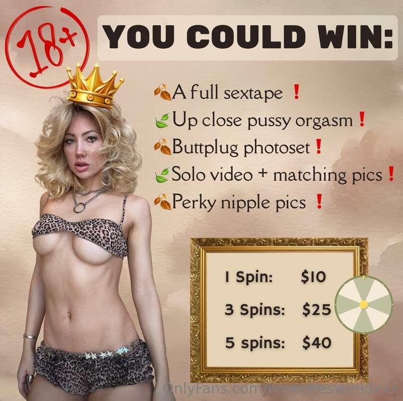 LUCKY WHEEL SPINNER 🎡 FALL EDITION 🍁Spin the wheel, get some..