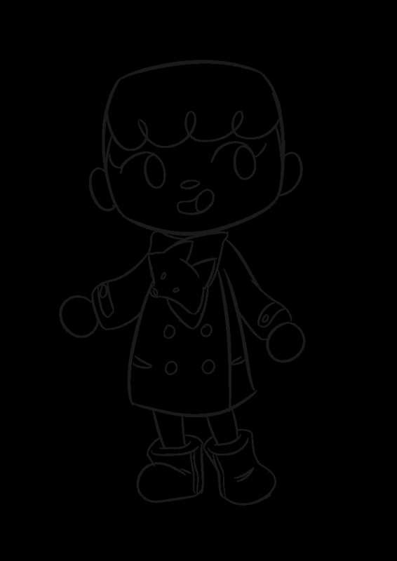 Animal Crossing Character Coloring Sheet