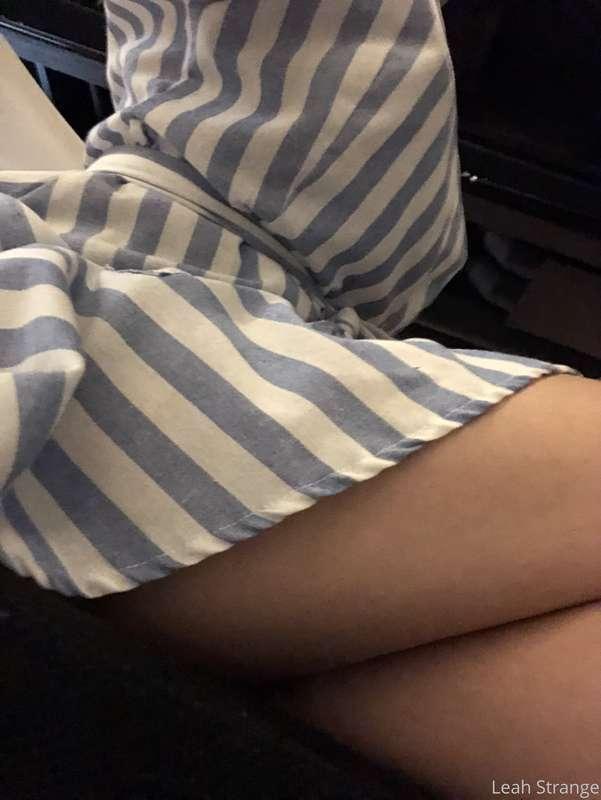 Slide your hand up my thigh, I know you want to feel my soft..