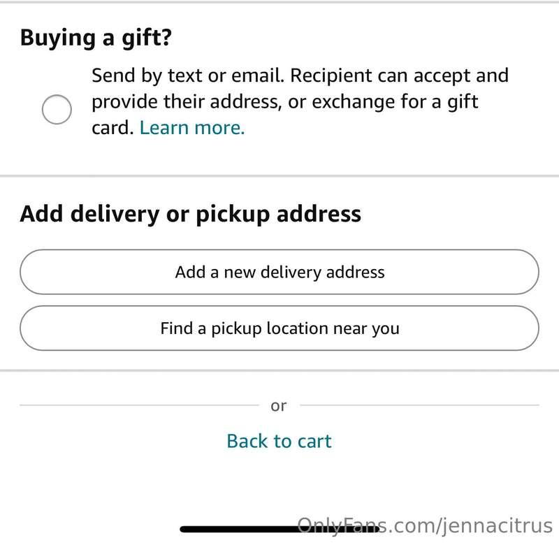 I know we were having some issues with delivery addresses wi..