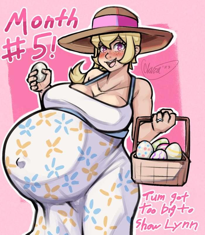 Lily’s preg drive, month #5!