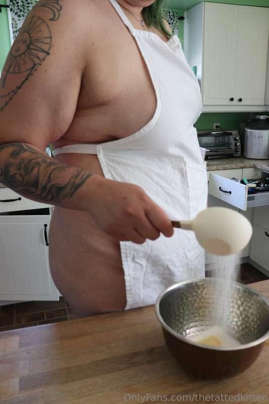 I had a naked baking day ☺️