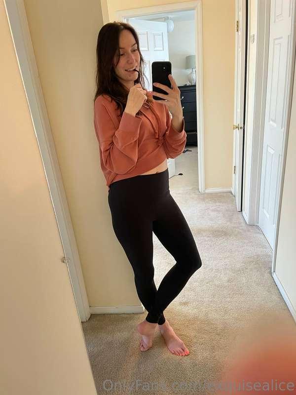 Just some quick mirror selfies before I head to work.