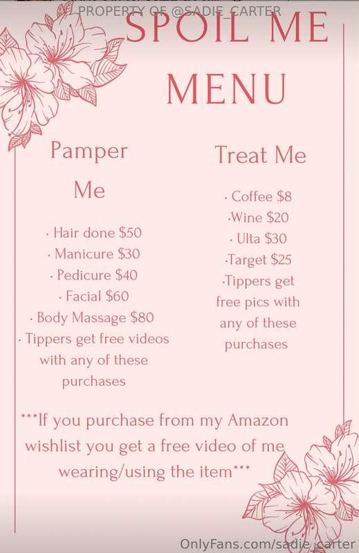 🧖🏼‍♀️If you feel like spoiling your girl don’t forget my SPO..