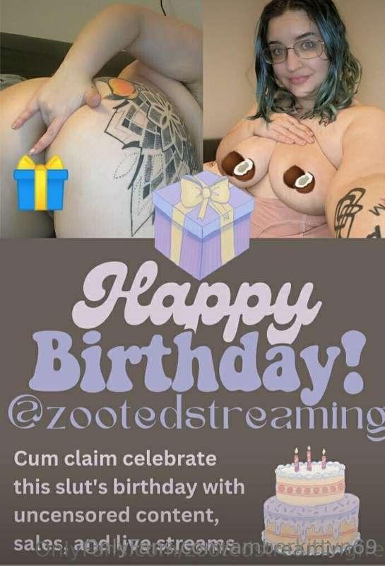 Happy birthday to the sexy @zootedstreaming
