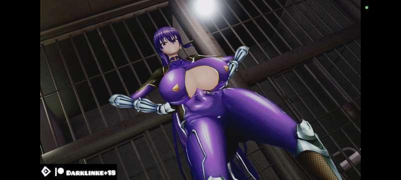 MMD. Taimanin rinko [Bass knight] 