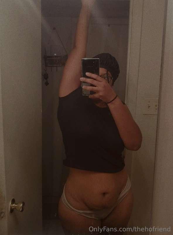 Thought my lil belly was cute 
