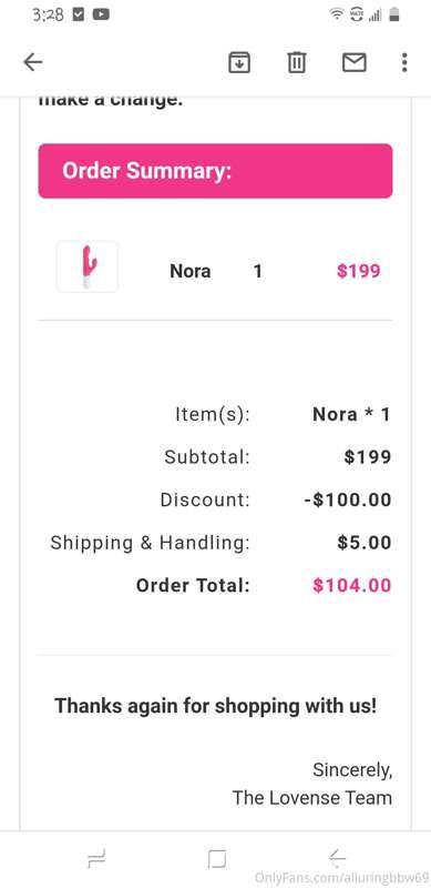 Guess who is getting a nora by lovense ?? I am so excited do..