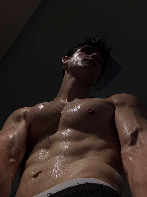You enjoying the view from down there? 👅