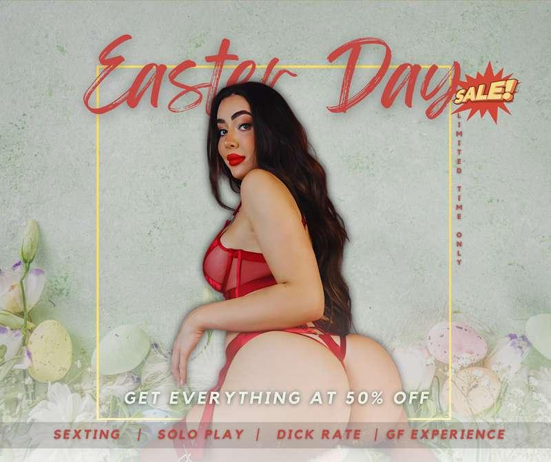Let me be your favorite Easter treat 🐰💝 I’m on sale for a ve..