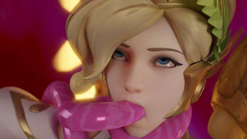 Mercy x Tentacles (11 images | 4k ) [NO WM]