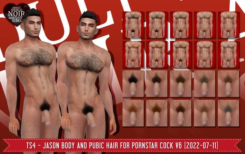 TS4 - Jason Body Hair for PornstarCock V6 - 2022-07-11