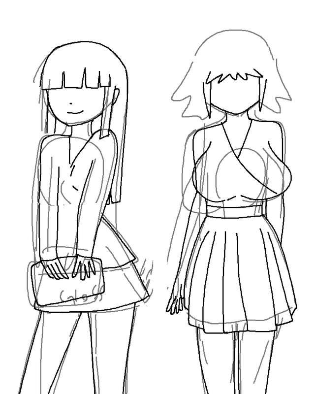 My drawing process